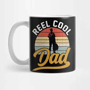 reel cool dad doctor dad fathers day gift Mug